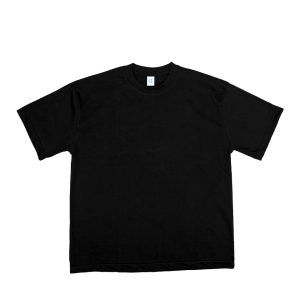 Unisex Heavyweight T Shirt 260 GSM Drop Shoulder Cotton Blend Premium Plain Tee 260 GSM